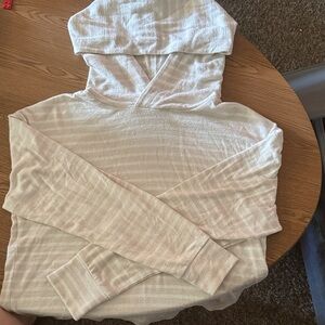 A new day light hoodie
